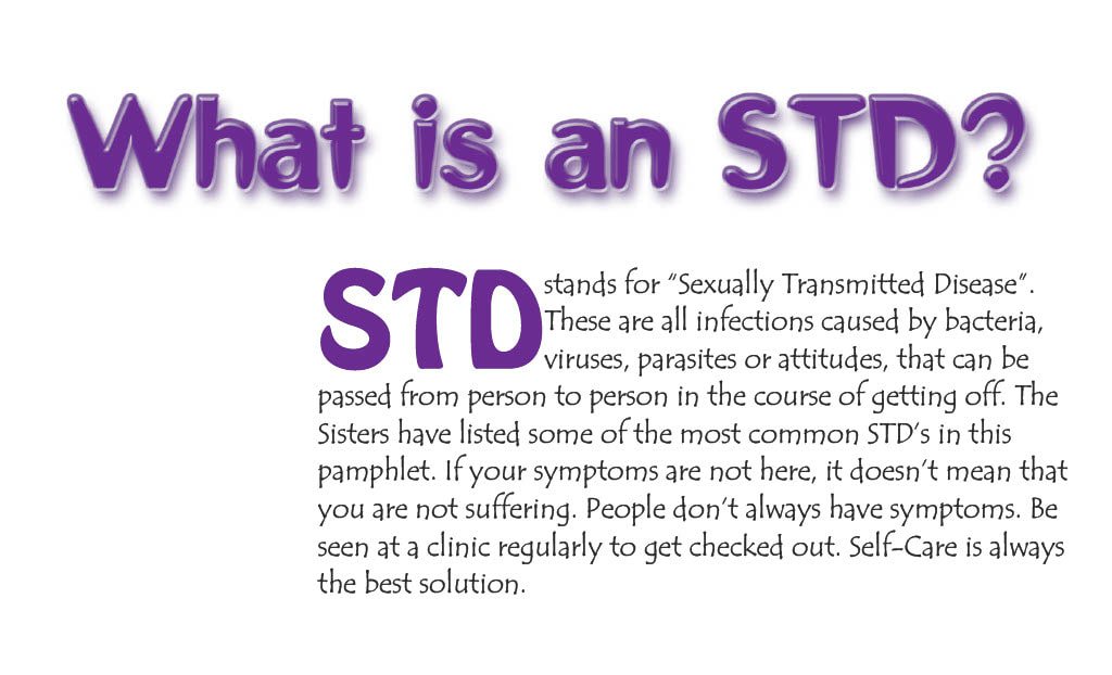 Play Fair! Page 3 - What is an STD?