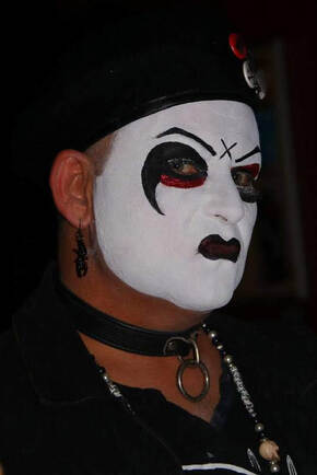 Guard Peter Beater of The San Diego and Tampa Bay Sisters of Perpetual Indulgence