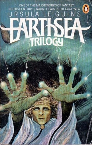 The Earthsea Trilogy book cover.