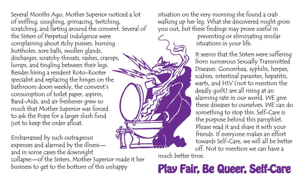 Play Fair! Page 2 - Be Queer, Self-Care
