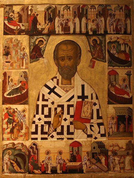 Saint Nicholas icon - 1500s